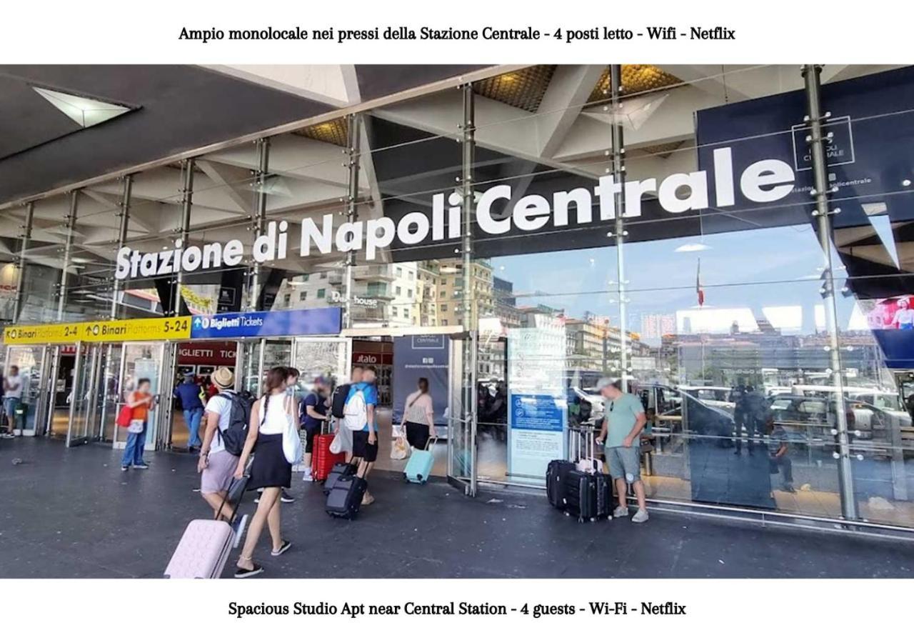 Metro Garibaldi - Loft Con Wifi E 4 Posti Letto Presso La Stazione Centrale Di Napoli Exterior foto